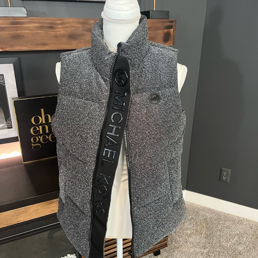 Michael Kors shimmer vest